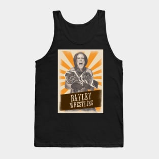 Vintage Aesthetic Bayley Wrestling Tank Top